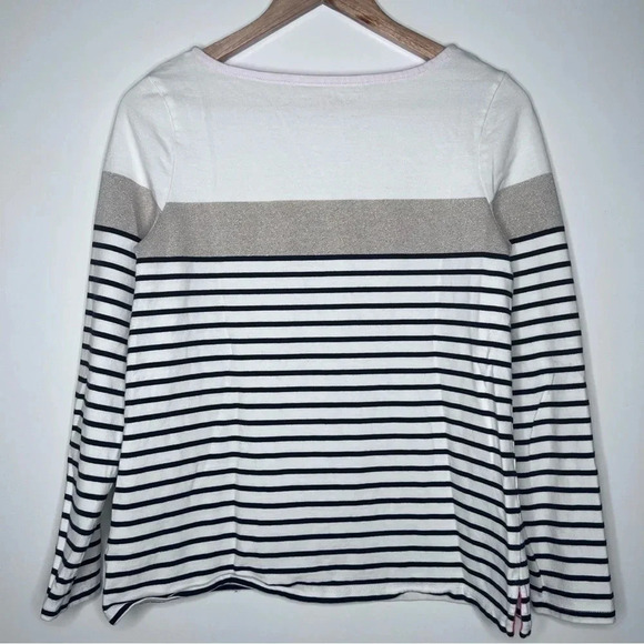 Boden Stripe Long Sleeve Top Size Small - Picture 5 of 8